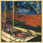 Rudolf KALVACH: Deck, Triester Hafenleben 4. 1907/08
